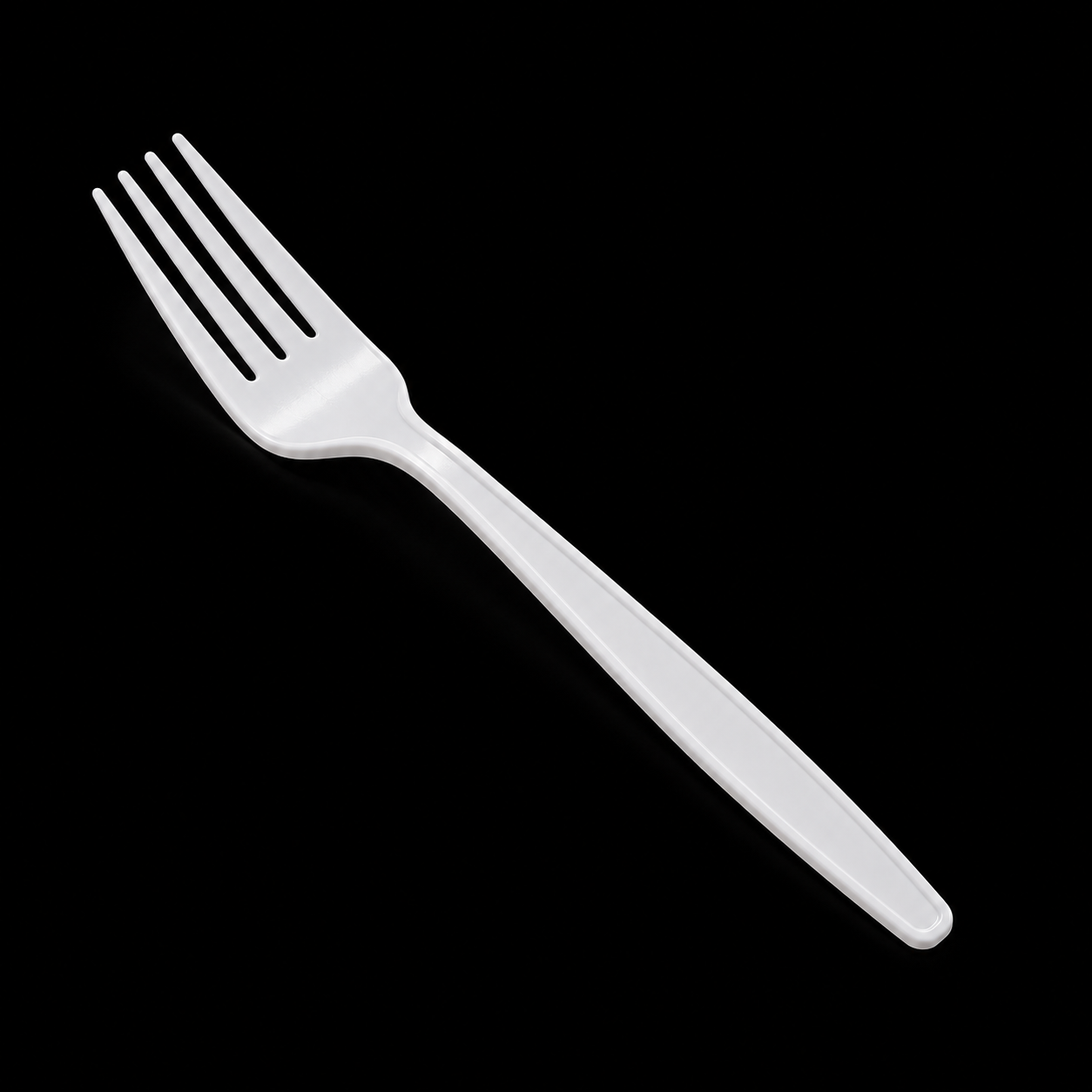 14.6 cm plastic fork